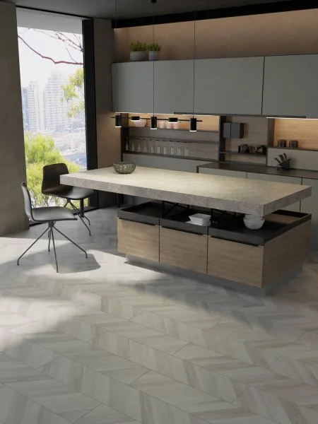 Ламинат Egger PRO 8/33 4V Large Дуб Кестинкорт Пепел левая EPL243F4CL в Казани