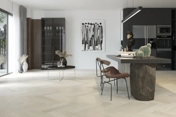 Паркетная доска Quartz Parquet Английская Ёлка Дуб Песочный 33-408 в Казани