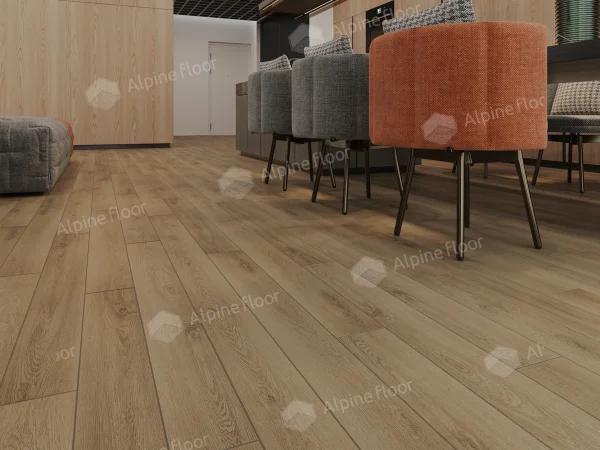 Каменно-полимерная плитка Alpine Floor Grand Sequoia Village Вайпуа ECO 11-1907 4мм, 43 класс в Казани
