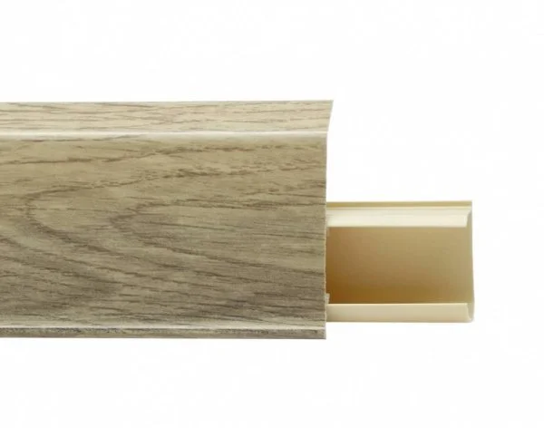 Пластиковый плинтус Royce №530 Дуб Пекан (55х23х2200мм) в Казани