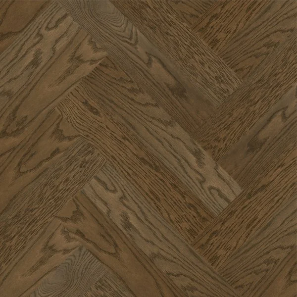 Паркетная доска Quartz Parquet Английская Ёлка Дуб Брауни 33-413 в Казани