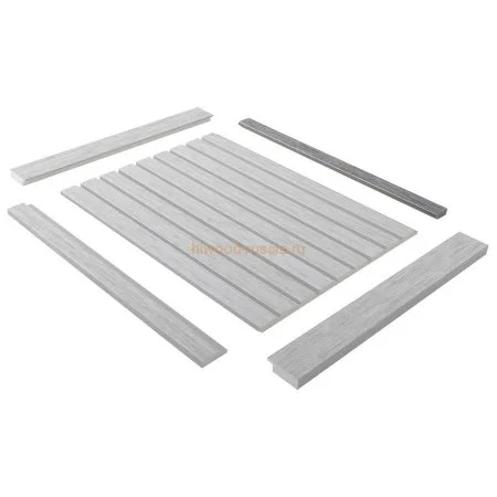 Финишный молдинг LF124B GN68 левый декорированный (31х12х2700мм) в Казани