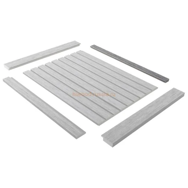 Финишный молдинг LF124B GN68 левый декорированный (31х12х2700мм) в Казани