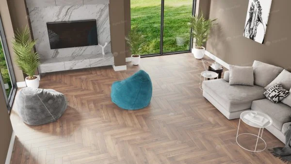 Каменно-полимерная плитка Alpine Floor Parqet Light Дуб Royal ECO 13-2, 4 мм 43 класс в Казани