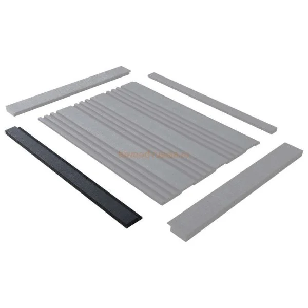 Финишный молдинг LF124A BK114K правый декорированный (42х12х2700мм) в Казани