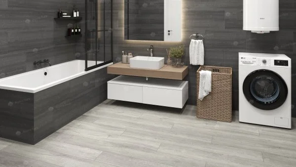 Кварц-виниловая плитка Alpine Floor Premium XL Дуб Платина ЕСО 7-14, 8 мм. 43 класс в Казани