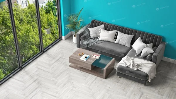 Кварц-виниловая плитка Alpine Floor Parquet Снежный ЕСО 16-11 2.5 мм. 43 класс в Казани