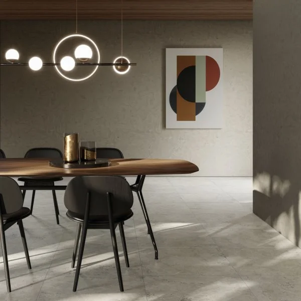 Керамогранит Italon Метрополис Абсолют Сильвер 80х80 (Натуральная и Реттифицированная) в Казани