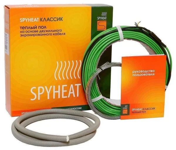 Теплый пол SpyHeat кабель,  9,4 - 12,5 кв.м / SHD-15-1500 в Казани