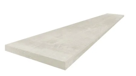 Керамогранит Coliseum Экспо Уайт Ступень угловая левая (Натуральный, 33х60) в Казани