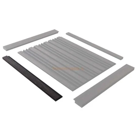 Финишный молдинг LF124A BR395K правый декорированный (42х12х2700мм) в Казани