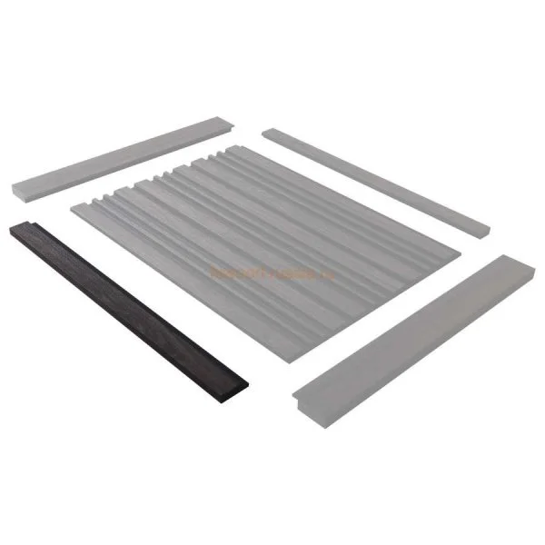 Финишный молдинг LF124A BR395K правый декорированный (42х12х2700мм) в Казани