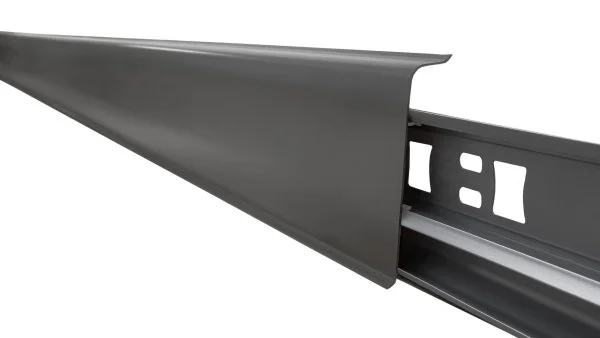 Плинтус пластиковый Arbiton INDO70 220 Чёрный матовый 2.5 м в Казани