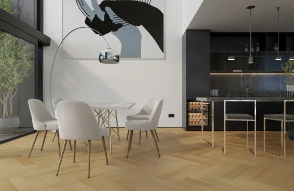 Паркетная доска Quartz Parquet Английская Ёлка Дуб Тоскана 33-407 в Казани