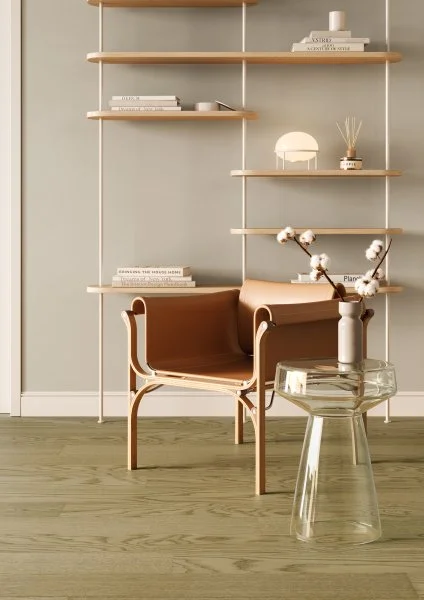 Паркетная доска Quartz Parquet Классик 5 мм Дуб Флэт Уайт 1258-55 в Казани