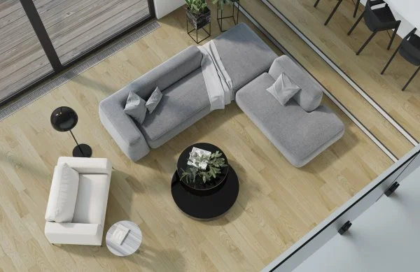 Паркетная доска Quartz Parquet Классик 5 мм Дуб Тоскана 407 в Казани