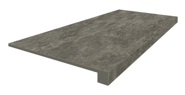 Керамогранит Coliseum Да Винчи Браун Ступень фронтальная (Натуральный, 33х60) в Казани