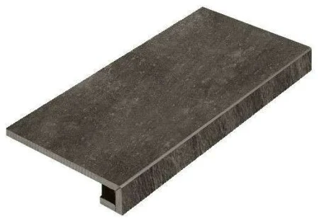 Керамогранит Italon Клаймб Графит ступень угловая правая 33х60 в Казани