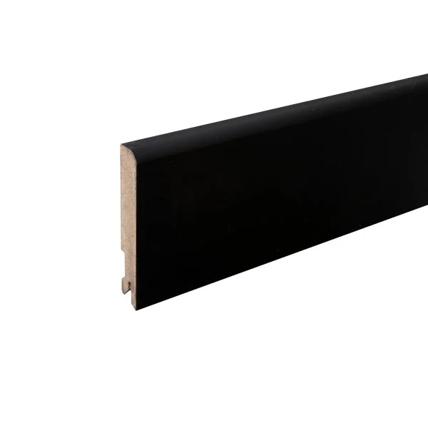 Плинтус MDF Bonkeel 24032 Чёрный Софт (100х16х2400 мм) в Казани