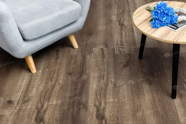 Каменно-полимерная плитка Alpine Floor Real Wood Дуб Vermont ECO 2-3, 6 мм 43 класс в Казани