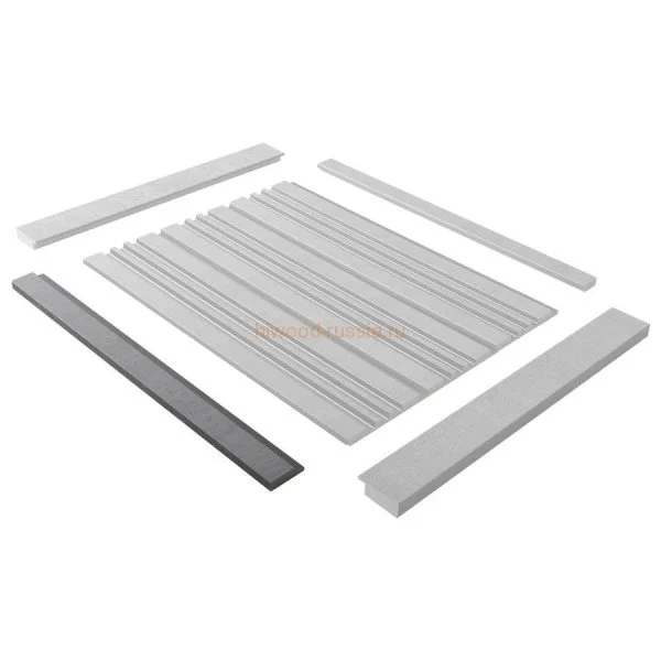 Финишный молдинг LF124A S339S правый декорированный (42х12х2700мм) в Казани