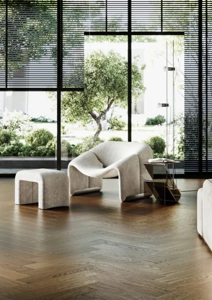 Паркетная доска Quartz Parquet Английская Ёлка Дуб Рустикальный 33-410 в Казани