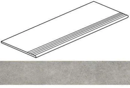 Керамогранит Italon Скайлайн Клауд 30х120 ступень в Казани