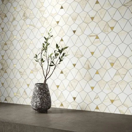 Керамогранит Italon Этернум Каррара Мозаика Вертекс 25.8х30 (Натуральная) в Казани