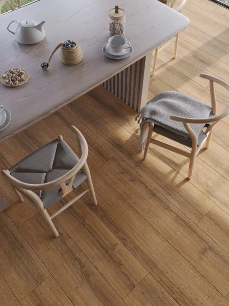 Ламинат Egger PRO 8/33 4V Large Aqua+ Дуб Шерман коньяк коричневый EPL184 в Казани