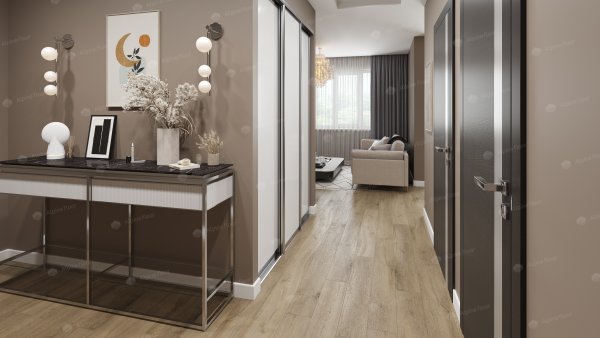 Кварц-виниловая плитка Alpine Floor Premium XL Дуб Млечный ЕСО 7-13, 8 мм. 43 класс в #REGION_NAME_DECLINE_PP#